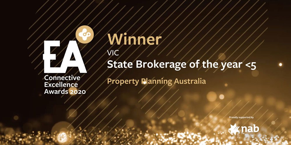 Property Planning Australia awarded brokerage of the year! | Thank you for all of your support